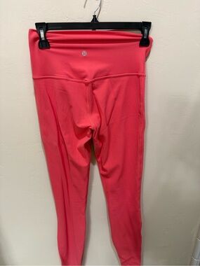 lululemon athletica Girls' Coral Peach Leggings